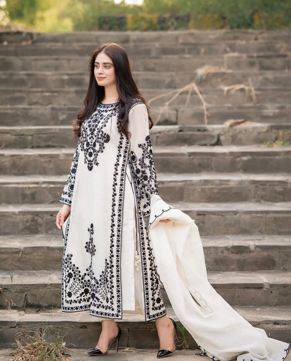 Jan-e Jannat Organza 3-piece